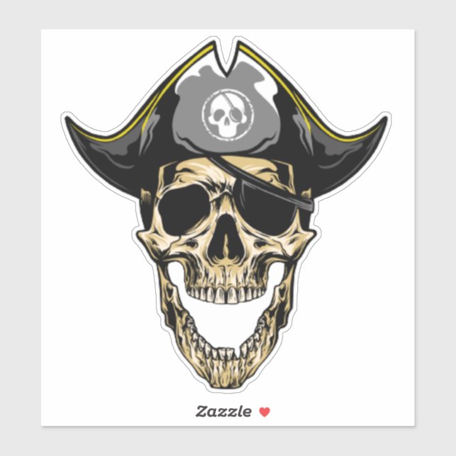 HALLOWEEN pirate skull (Sheet)