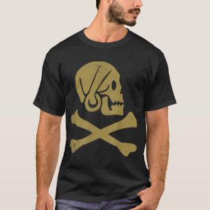 Halloween Pirate Skull And Crossbones T-Shirt