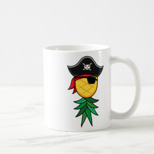 Halloween Pirate Upside Down Pineapple Swingers Li Coffee Mug