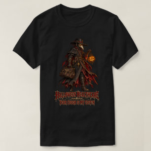 Halloween Plague Doctor Cough Coffin T-Shirt