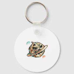 Halloween Planet Key Ring
