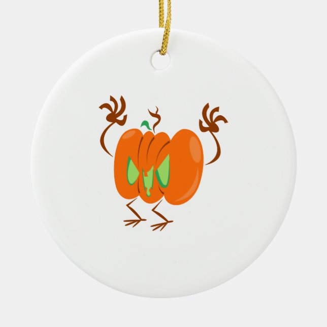 Halloween plant ceramic tree decoration (Front)