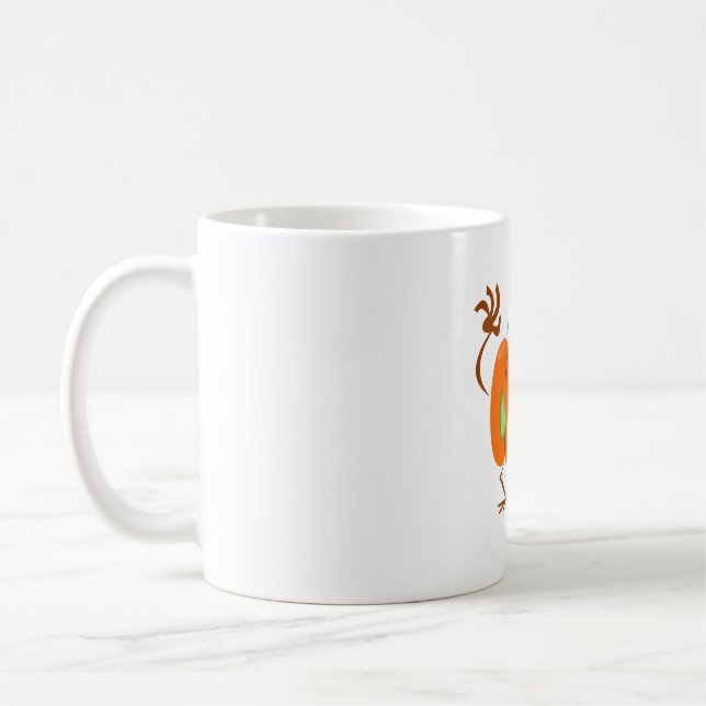 Halloween plant coffee mug (Left)