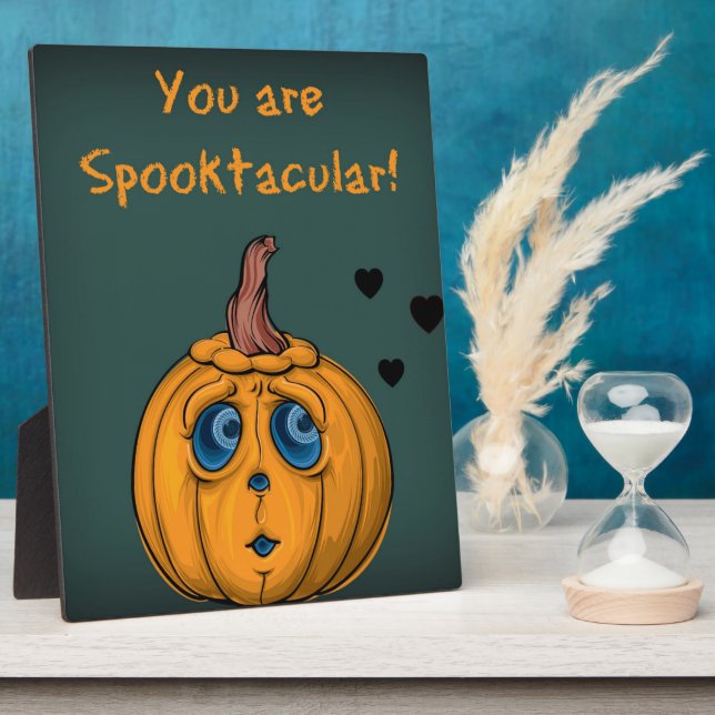 Halloween Plaque (Side)