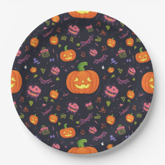 halloween plate