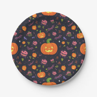 halloween plate