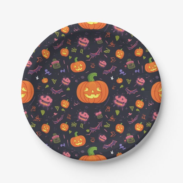 halloween plate (Front)