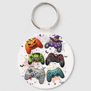 Halloween Player Key Ring