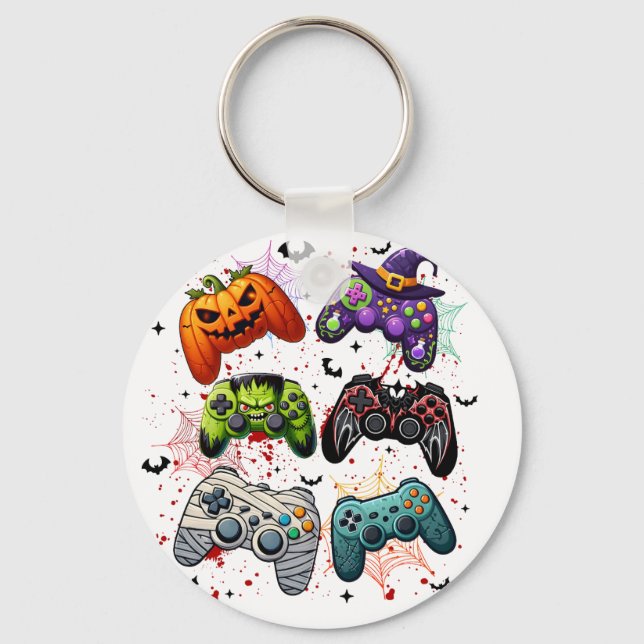 Halloween Player Key Ring (Front)