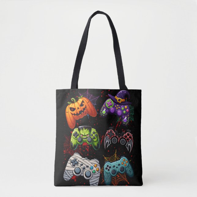 Halloween Player Tote Bag (Front)