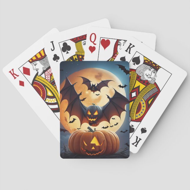 Halloween Playing Card (Back)