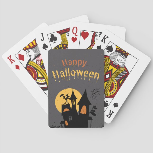 Halloween Playing Card (Back)