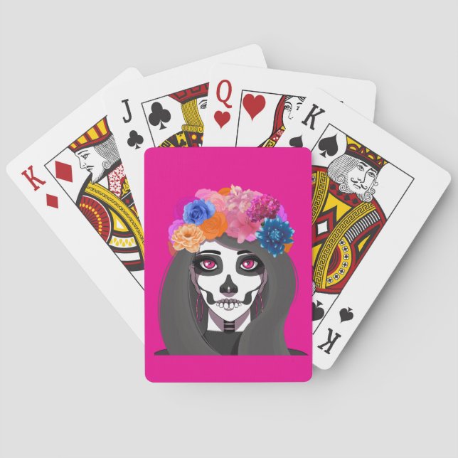 Halloween  playing cards (Back)