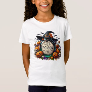 Halloween Poison with Childs Name T-Shirt