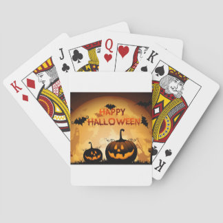 Halloween  Poker cards
