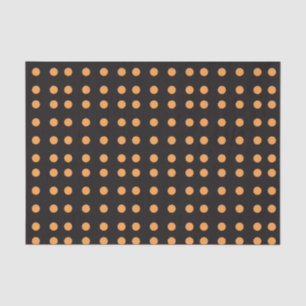 Halloween Polka Dot Pattern Tissue Paper