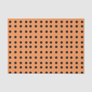 Halloween Polka Dot Pattern Tissue Paper