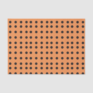 Halloween Polka Dot Pattern Tissue Paper