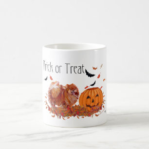 Halloween Pomeranian Coffee Mug