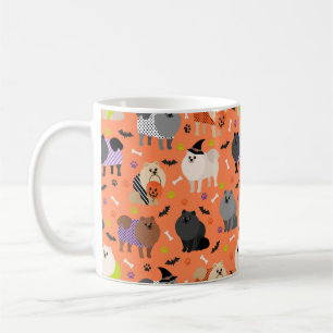 Halloween Pomeranian Coffee Mug
