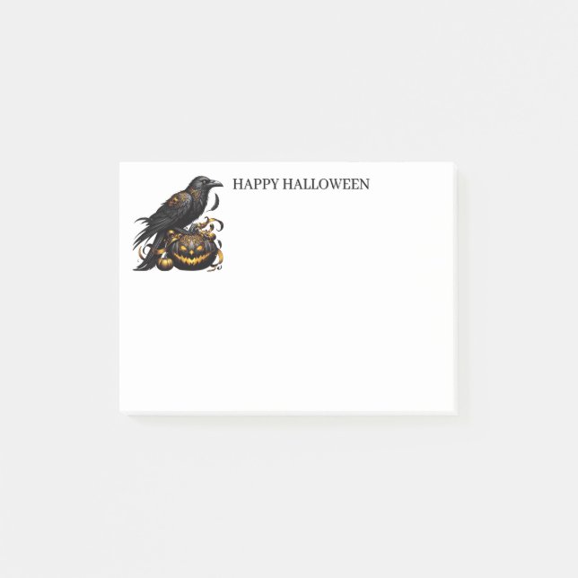 Halloween Post it Notes (Front)