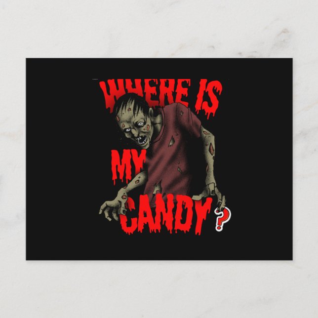 Halloween postcard (Front)