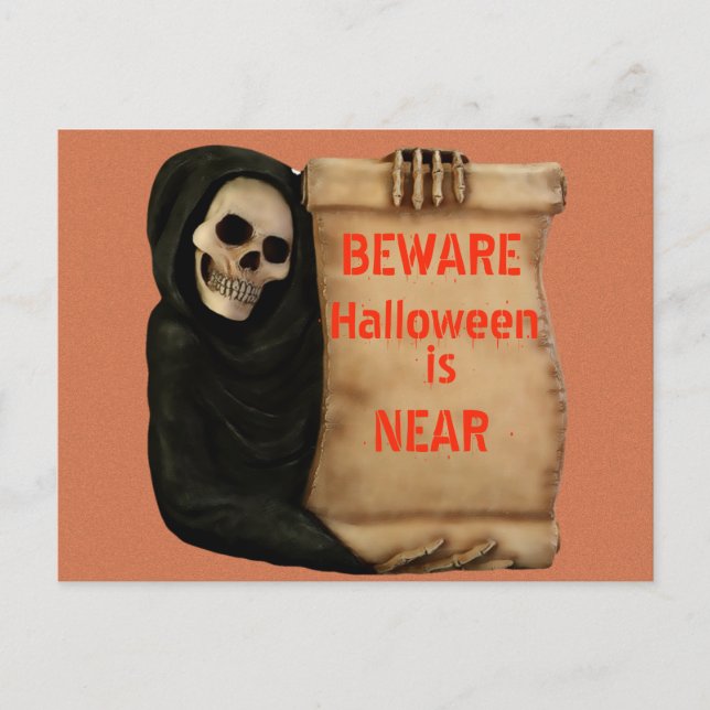 Halloween Postcard (Front)