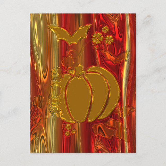 Halloween Postcard (Front)