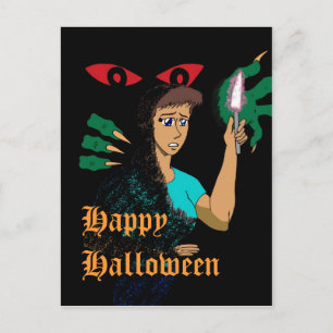 Halloween postcard