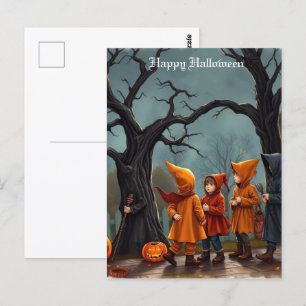 Halloween postcard