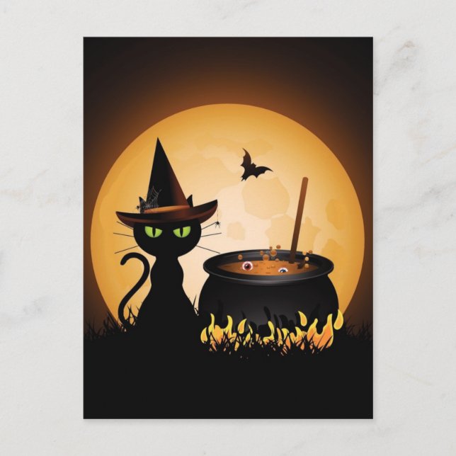 Halloween Postcard (Front)