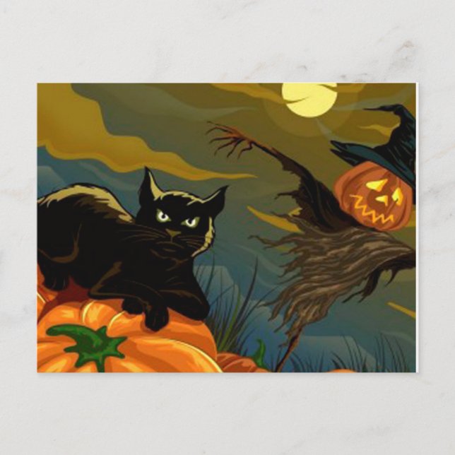 Halloween Postcard (Front)