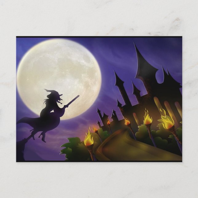 Halloween Postcard (Front)