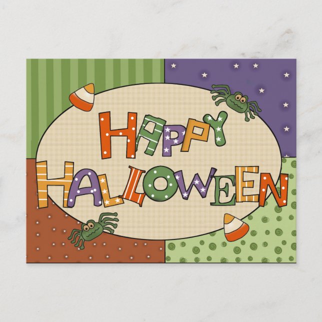 Halloween Postcard (Front)