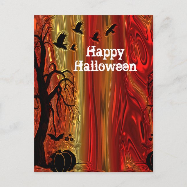 Halloween Postcard (Front)