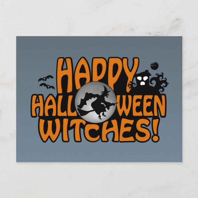Halloween postcard (Front)