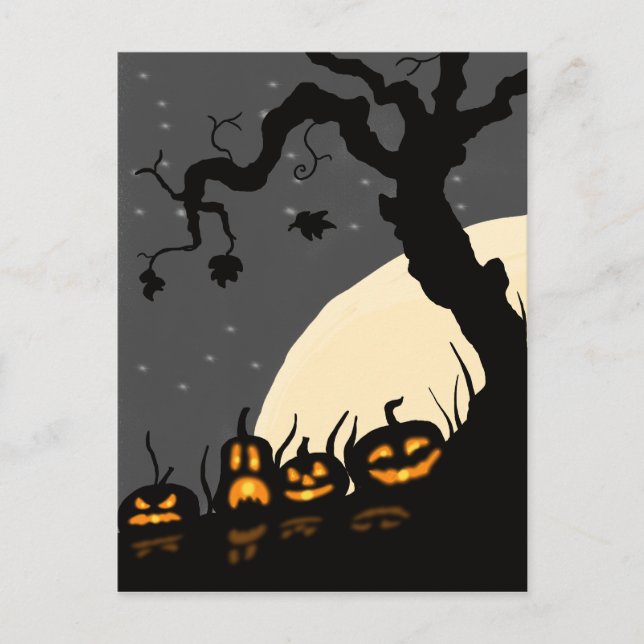 Halloween Postcard (Front)