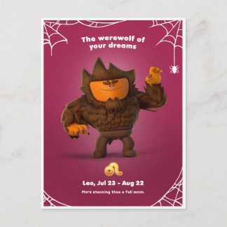Halloween Postcard for Leo