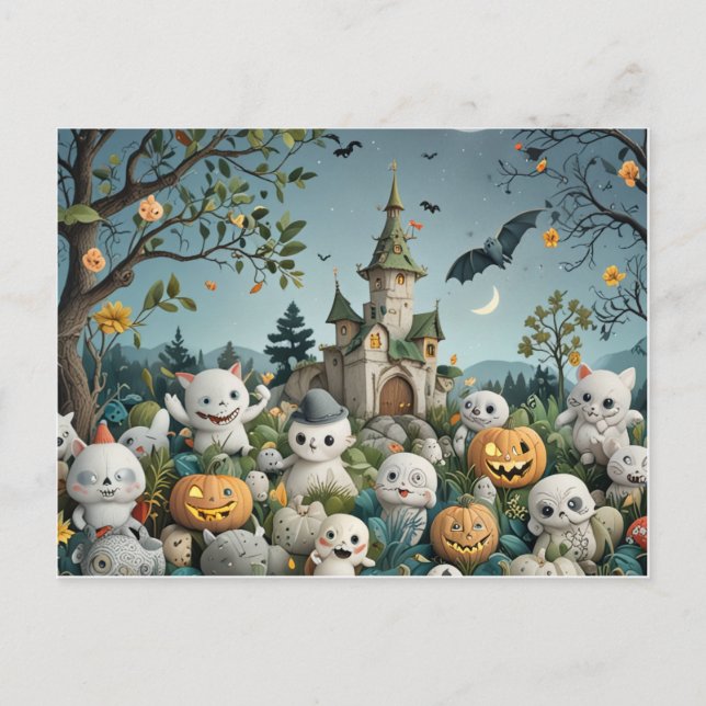 Halloween Postcards (Front)