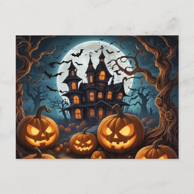 Halloween postcards (Front)