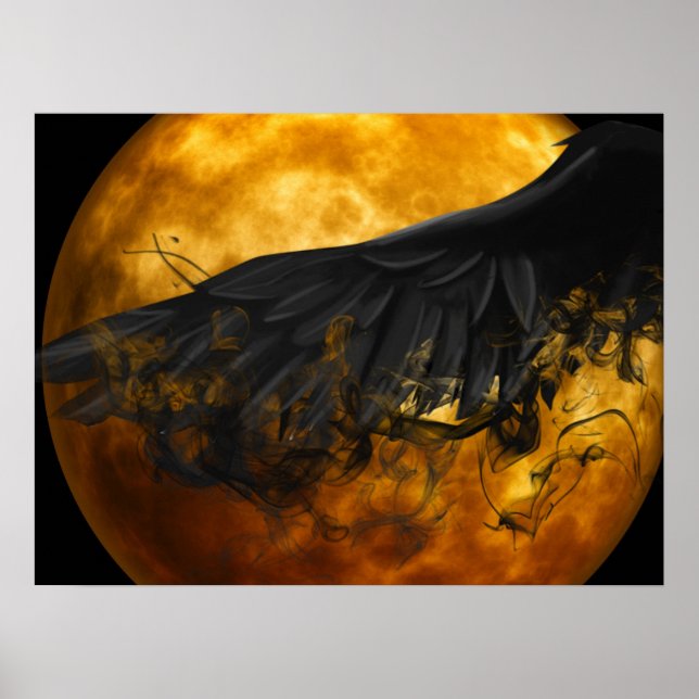 Halloween Poster-Raven Poster (Front)