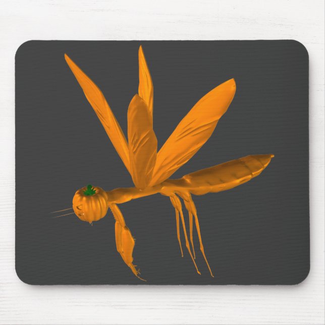 Halloween Praying Mantis Mouse Mat (Front)