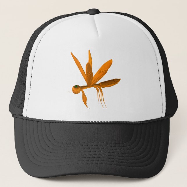 Halloween Praying Mantis Trucker Hat (Front)