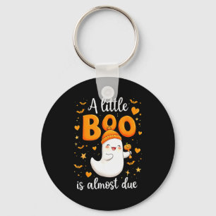 Halloween Pregnancy Announcement A Little Boo Is A Key Ring
