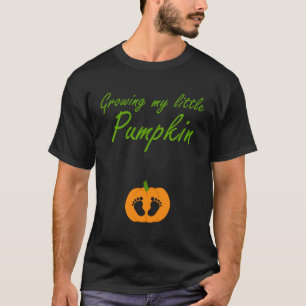 Halloween Pregnancy Announcement Lil Pumpkin women T-Shirt