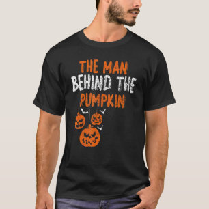 Halloween Pregnancy for Men Expecting Pumpkin Cos T-Shirt