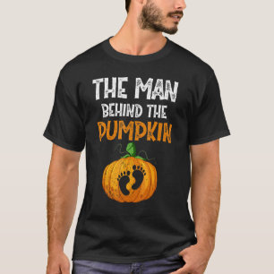 Halloween Pregnancy  For Men Expecting Pumpkin Cos T-Shirt