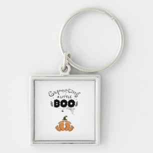 Halloween Pregnancy Mom To Be Expecting Little Boo Key Ring