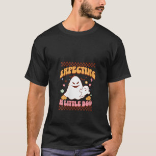 Halloween Pregnancy Mum To Be Expecting Little Boo T-Shirt