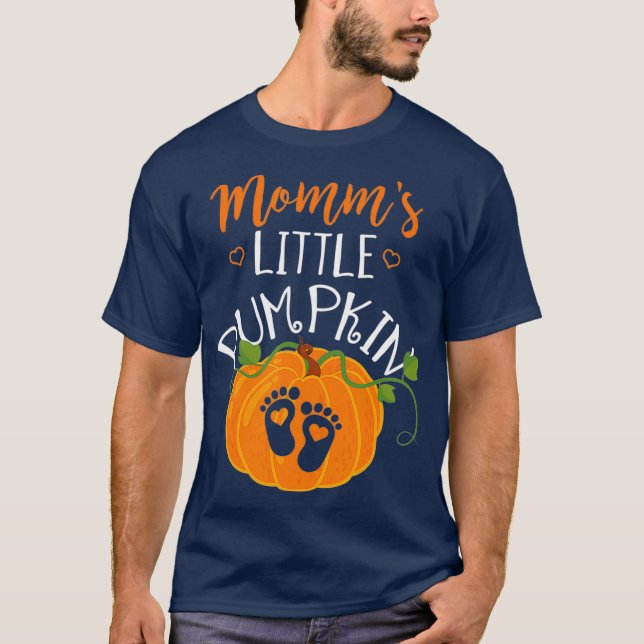 Halloween Pregnancy  Mum To Be Mommys Little T-Shirt (Front)